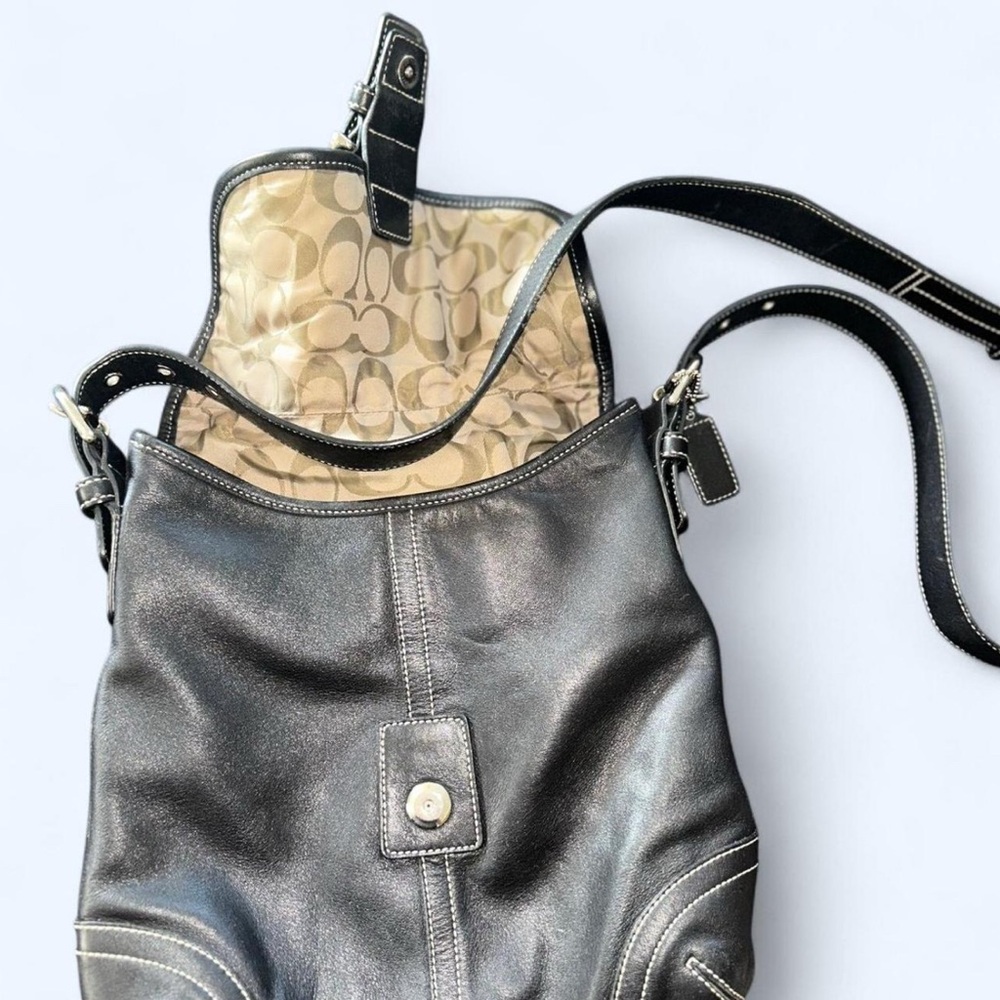 Black Coach Shoulder Bag